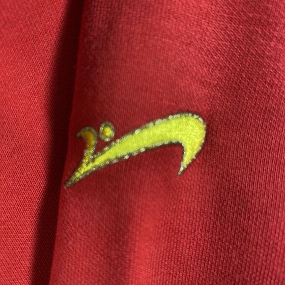 K-bird Deduce Grace Women Red Sweatshirt Size L Chinese Flag Logo - Picture 5 of 6
